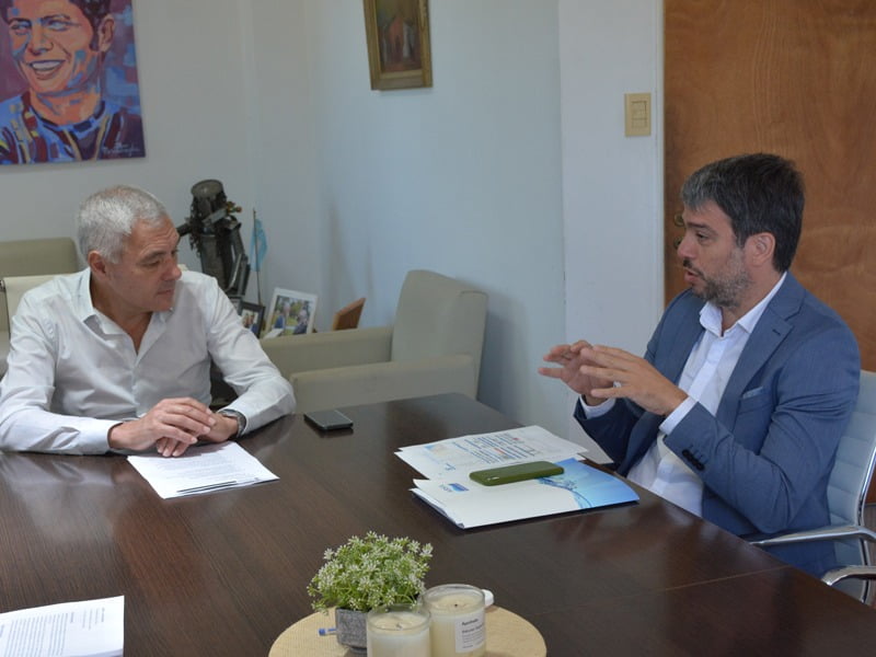 Cagliardi recibió a las nuevas autoridades de ABSA