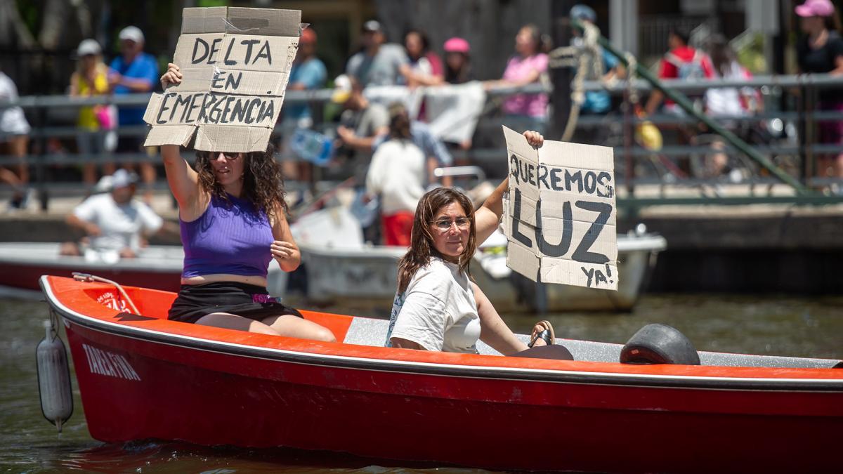 Asamblea de vecinos del Delta ante la “falta de respuestas” por los cortes de luz