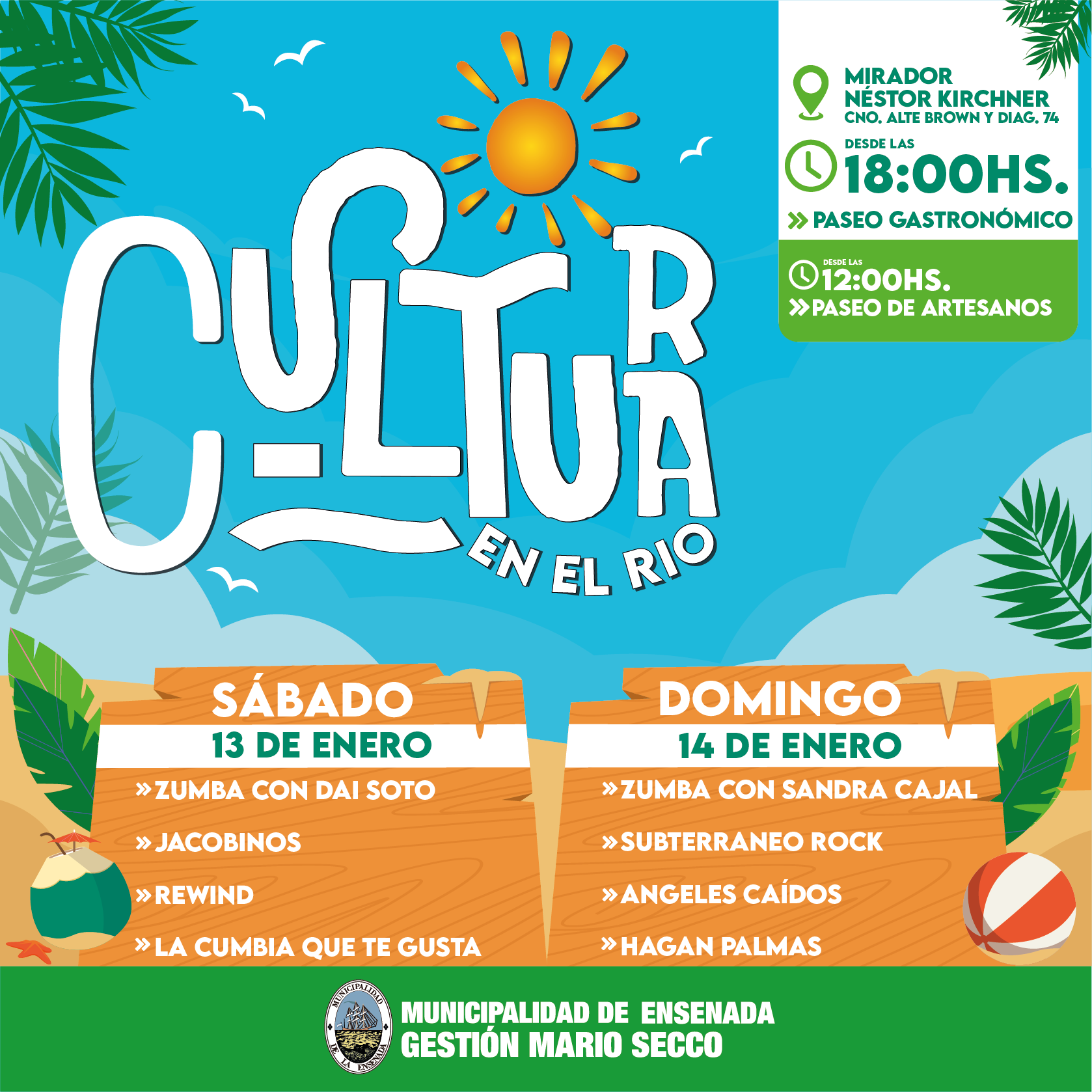 Cultura en el Río 2024 en Ensenada