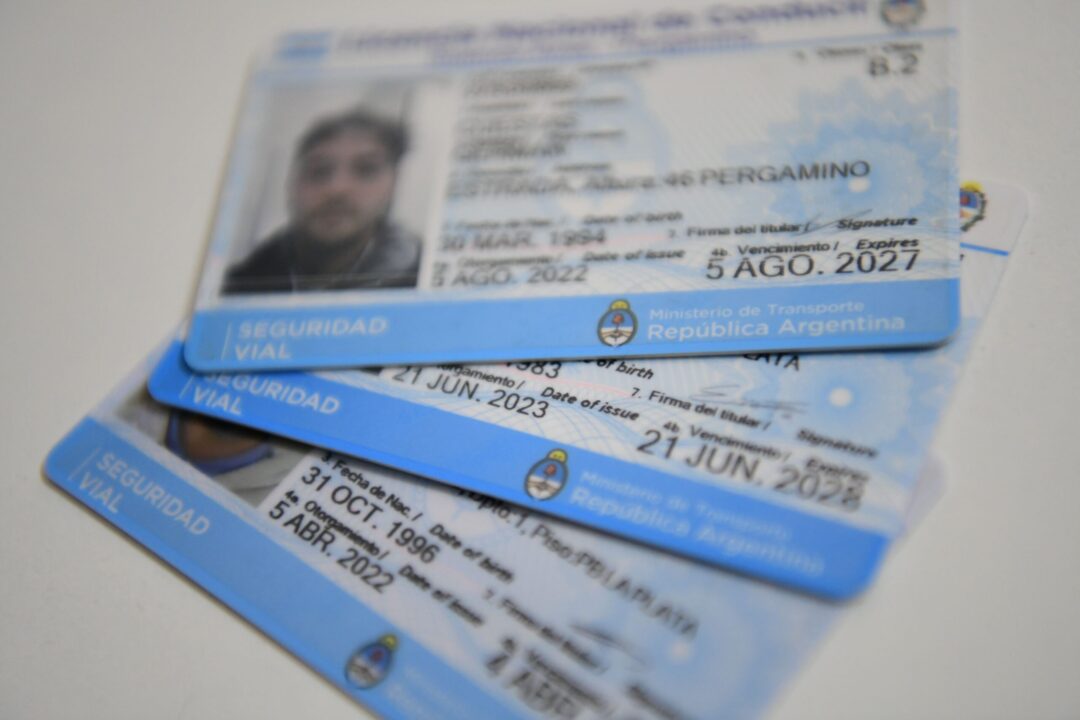 El Ministerio de Transporte bonaerense mantuvo un alto índice de emisión de licencias en 2023