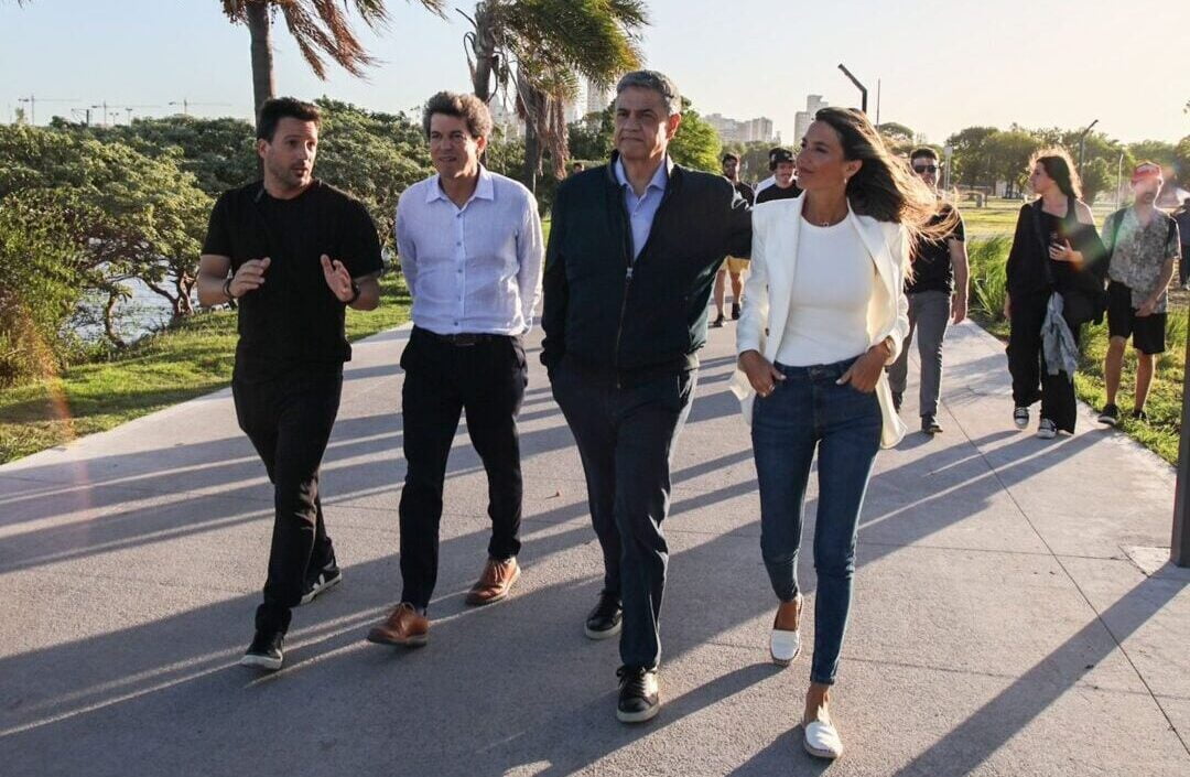 Jorge Macri inauguró el Parque Carrasco en la costanera norte