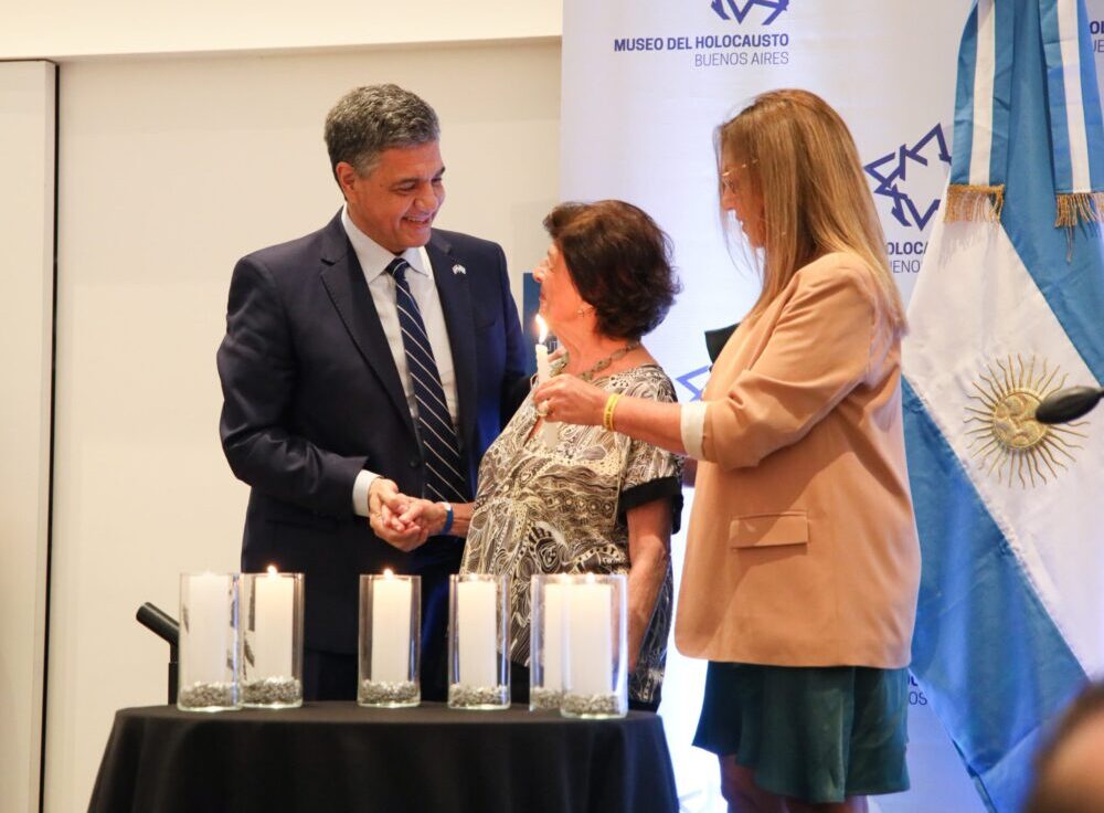 Jorge Macri, participó en la ceremonia por el Día internacional de las víctimas del Holocausto