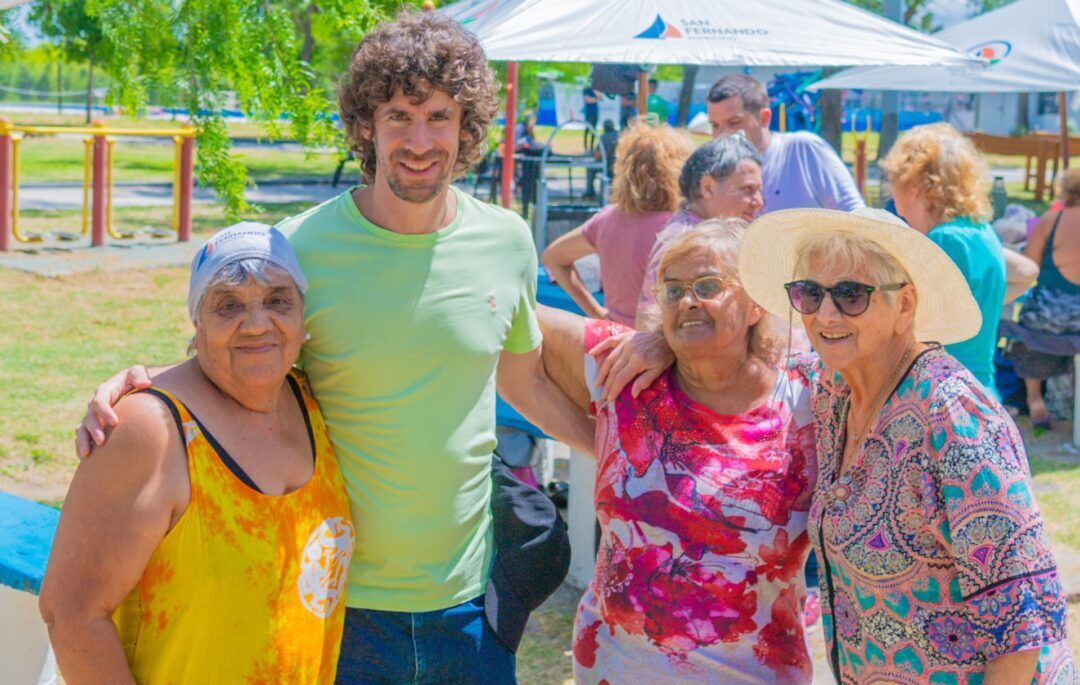 Juan Andreotti acompañó el inicio de las Colonias de Verano en San Fernando