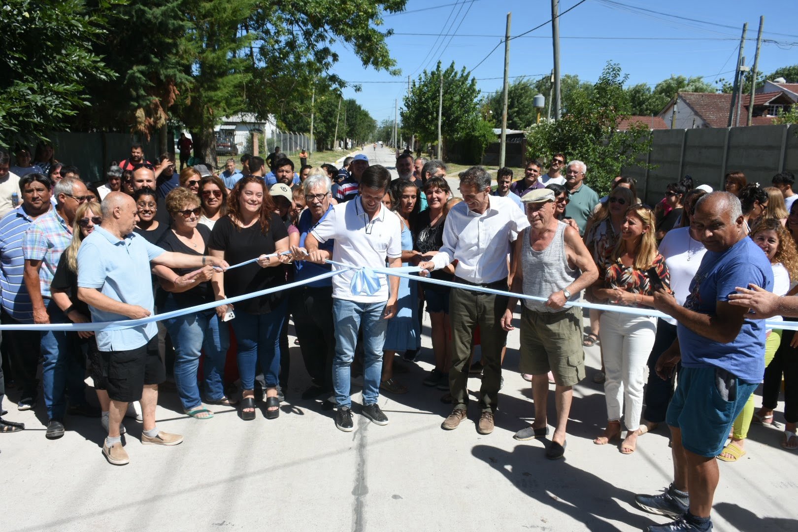 Katopodis inauguró obras hidráulicas en San Vicente