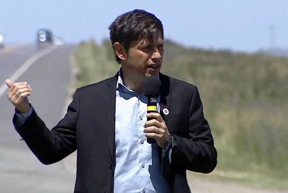 Axel Kicillof al Gobierno: “¿Obra Pública cero? En la Provincia no sabemos qué es eso”