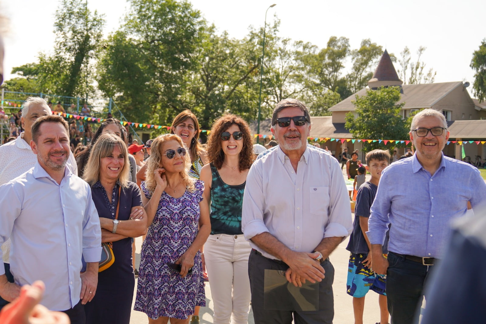 Pablo Descalzo y Alberto Sileoni visitaron a chicos y chicas del programa Escuelas Abiertas de Verano
