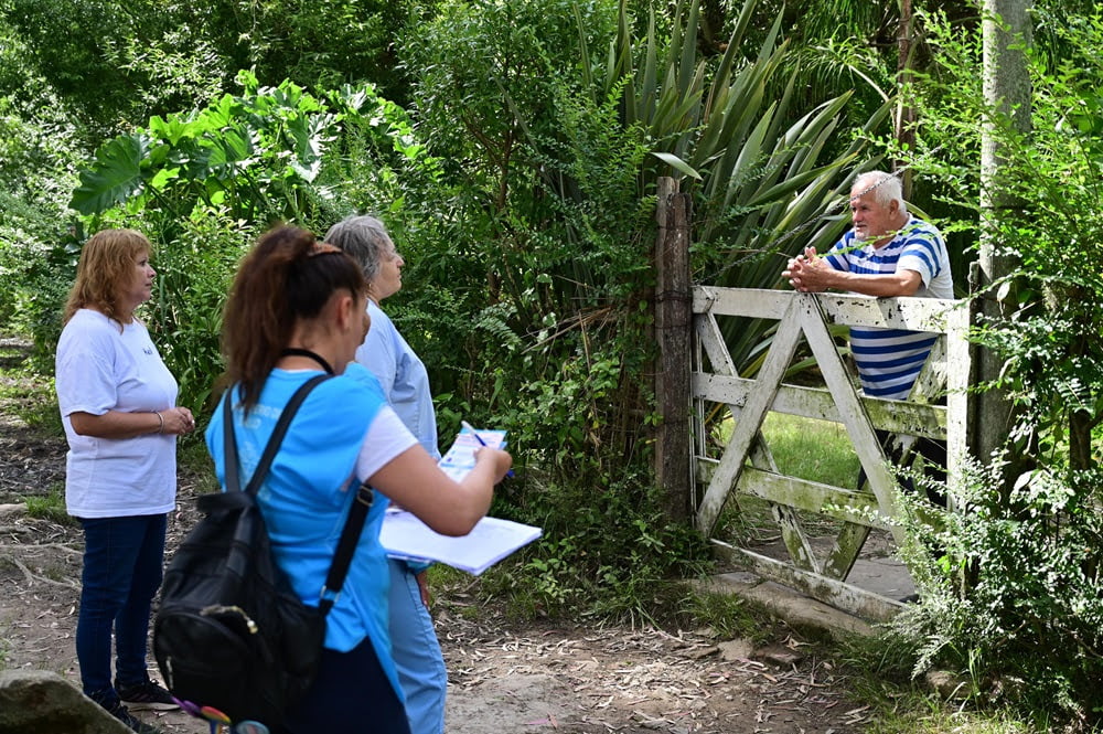 Escobar previene el dengue: Relevó 2554 casas y continúa con nuevos operativos