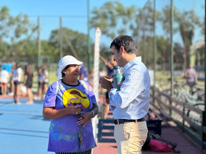 Ramón Lanús acompañó el inicio de la segunda etapa de colonias de verano en San Isidro