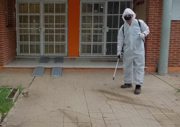 Avanzan los operativo de fumigación en Esteban Echeverria