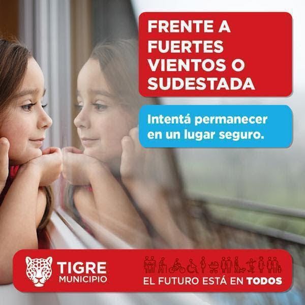 Tigre: Alerta por crecida del Río de la Plata