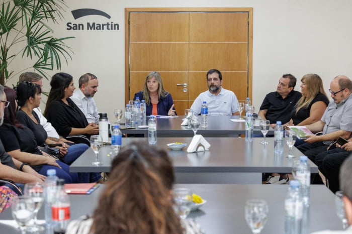 Alvarez Rodríguez recorrió el municipio de San Martín