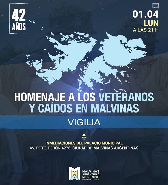 Homenaje a los Veteranos y Caídos en la Guerra de Malvinas