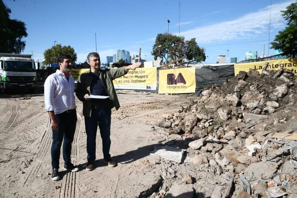 Tras el desalojo de la calle Perette la Ciudad avanza en obras para recuperar esta zona de Retiro