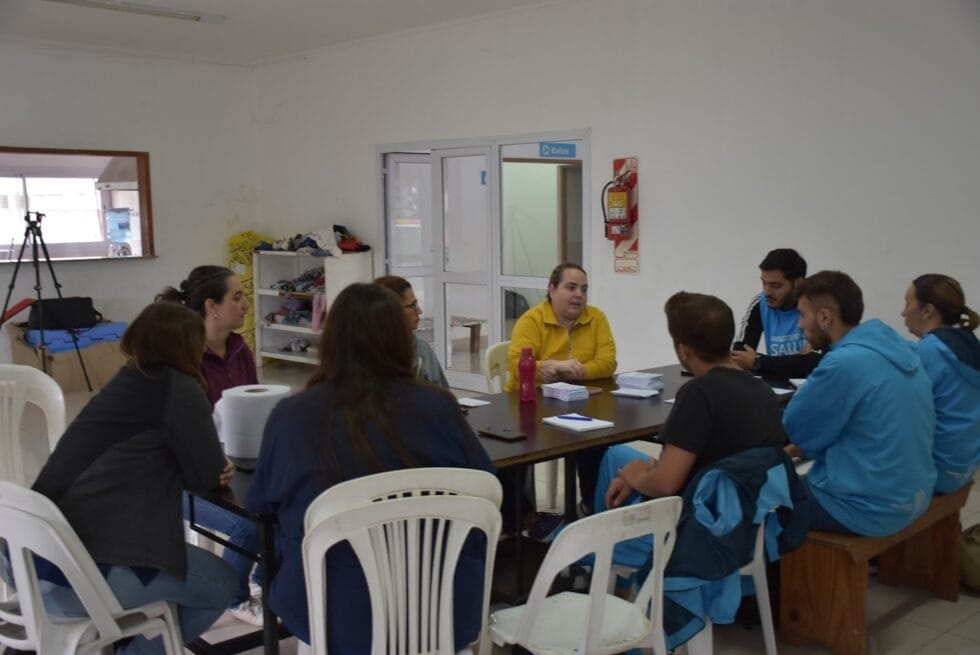 Campaña contra el dengue: promotores de salud de Trenque Lauquen y de la provincia iniciaron hoy miércoles una recorrida por distintos barrios de la ciudad