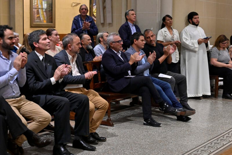 Julio Zamora acompañó la asunción de Monseñor Guillermo Caride como obispo coadjutor de la Diócesis de San Isidro