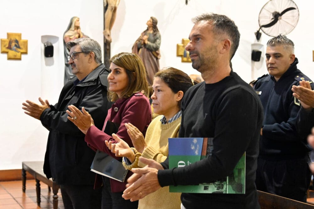 La Parroquia Inmaculada Concepción realizó una Misa de Acción de Gracias por el trabajo de las fuerzas de seguridad de Tigre