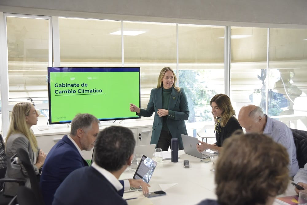 La vicejefa Clara Muzzio preside el nuevo Gabinete de la Ciudad contra el cambio climático