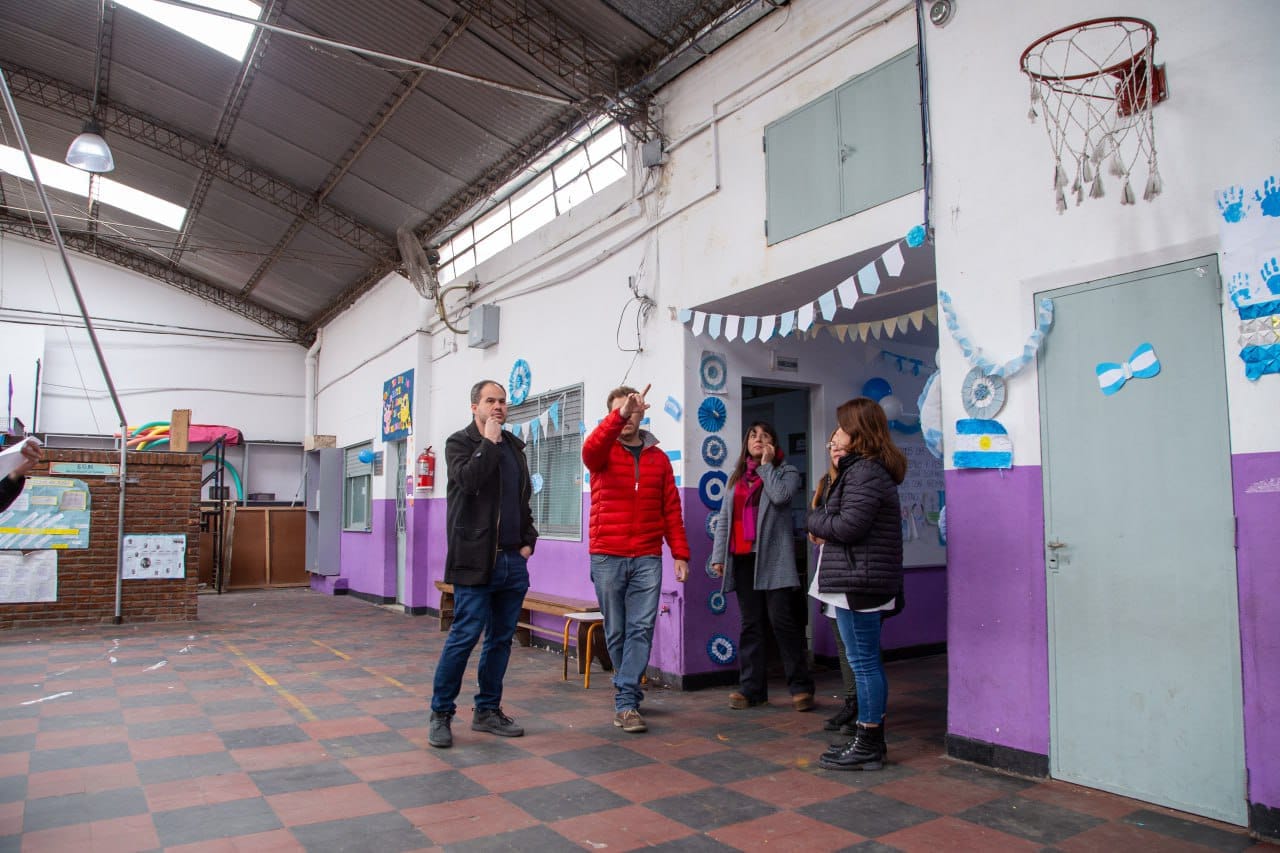 El Municipio de Quilmes realizo  obras de infraestructura escolar en establecimientos del distrito