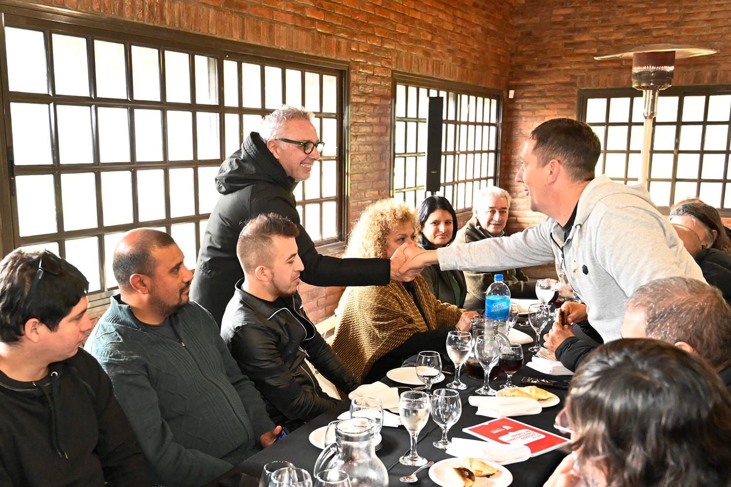Julio Zamora participó de un encuentro con la Federación de Sindicatos Municipales de la Provincia