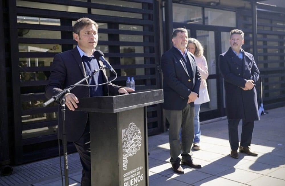 Kicillof y Menéndez inauguraron la Escuela de Educación Especial N°502 en Merlo