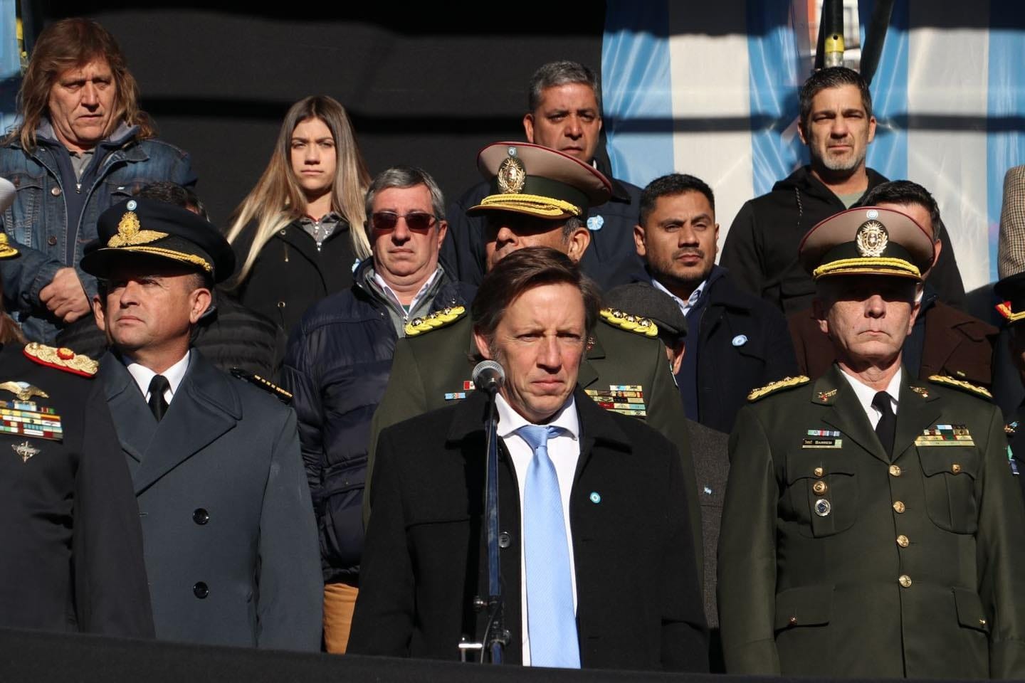 San Miguel celebró el 25 de mayo con su tradicional desfile militar
