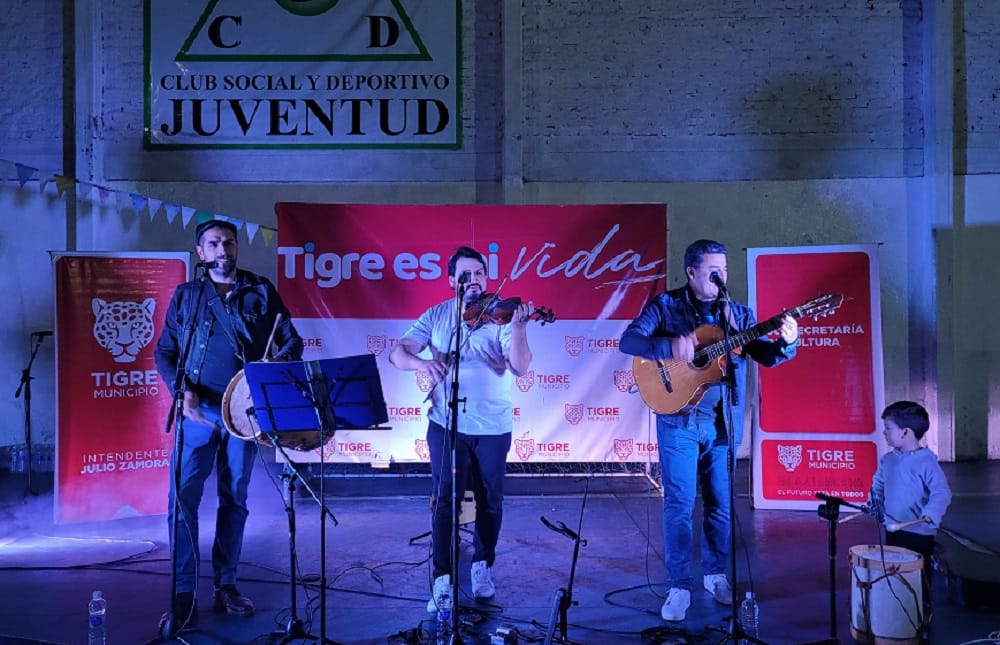 “La Peña de Noche”, propuesta municipal que continúa promoviendo la cultural popular en todo Tigre