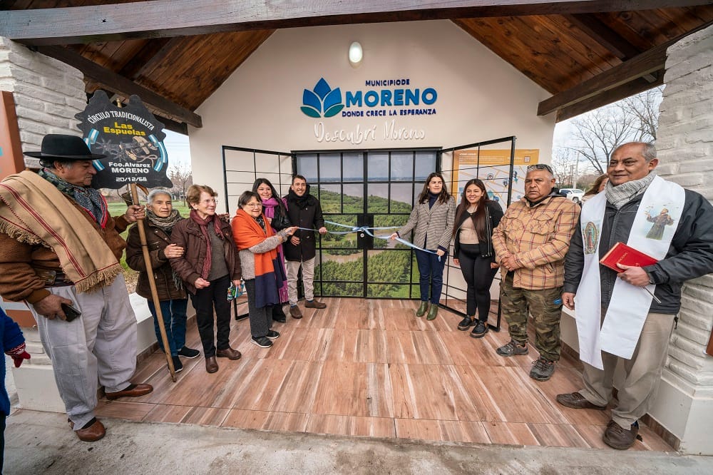 Mariel Fernández inauguró nuevas obras en Francisco Álvarez