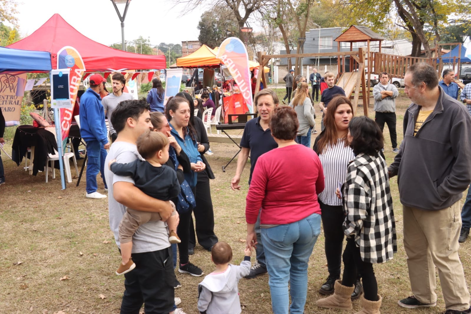 San Miguel realizó un Municipio en tu Barrio en el nuevo espacio de Las Heras y Williams