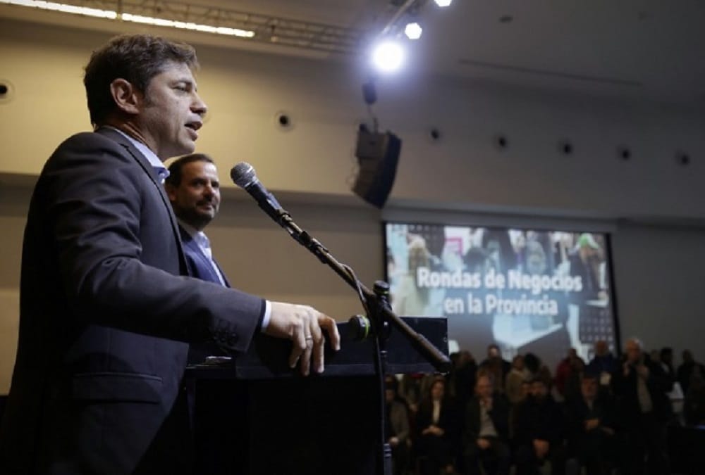 Kicillof encabezó la apertura de la novena ronda de negocios