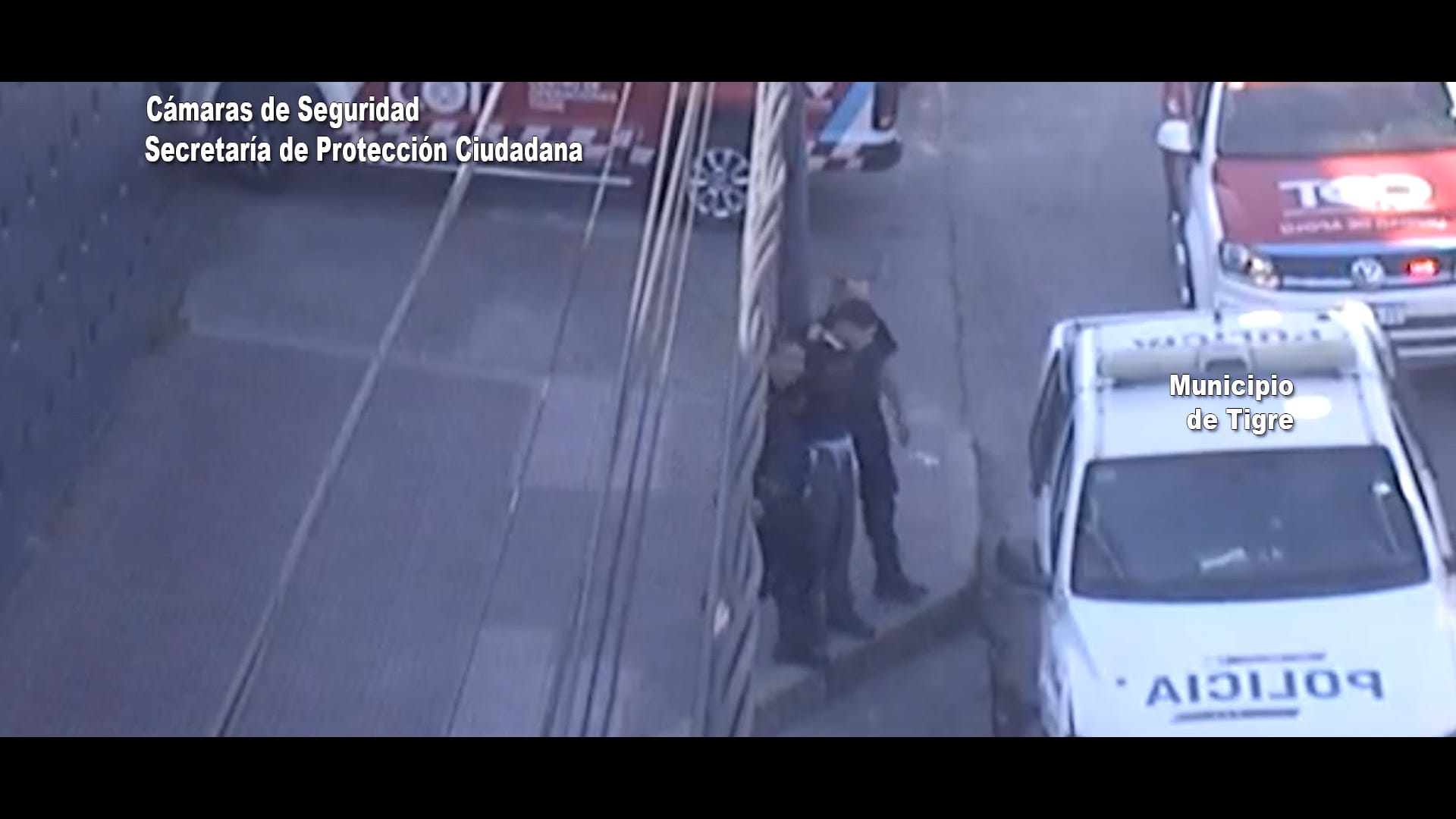 El COT lo sorprendió in fraganti, salió corriendo y fue detenido