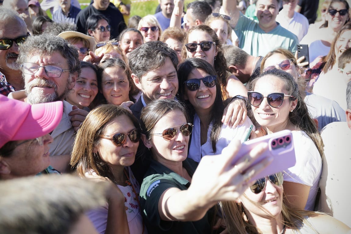 Kicillof Inauguró obras en Casares y Bragado