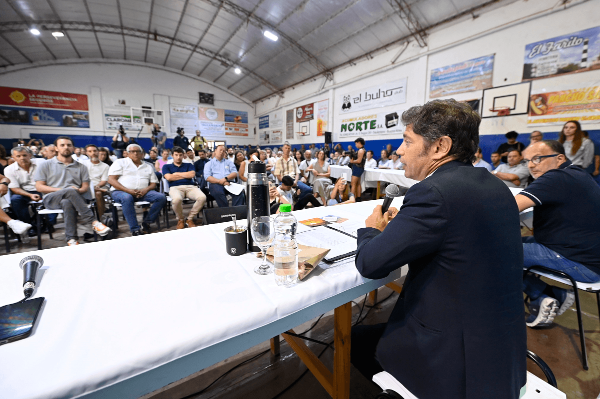 Kicillof se reunió con representantes del sector productivo de Tres Arroyos