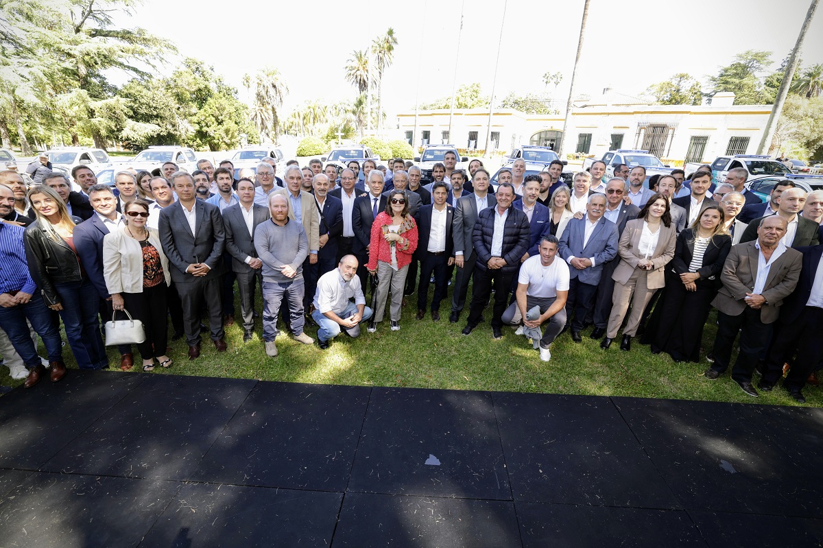 Con más de 100 intendentes, Kicillof lanzó un nuevo fondo para fortalecer la seguridad